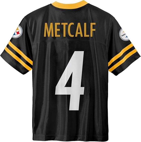 DK Metcalf Pittsburgh Steelers Nike Youth Game Jersey - Black