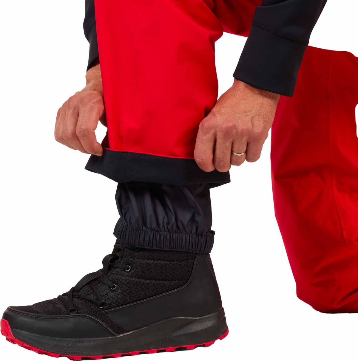 Rossignol Men's Insulated Waterproof Ski Pants - Sports Red