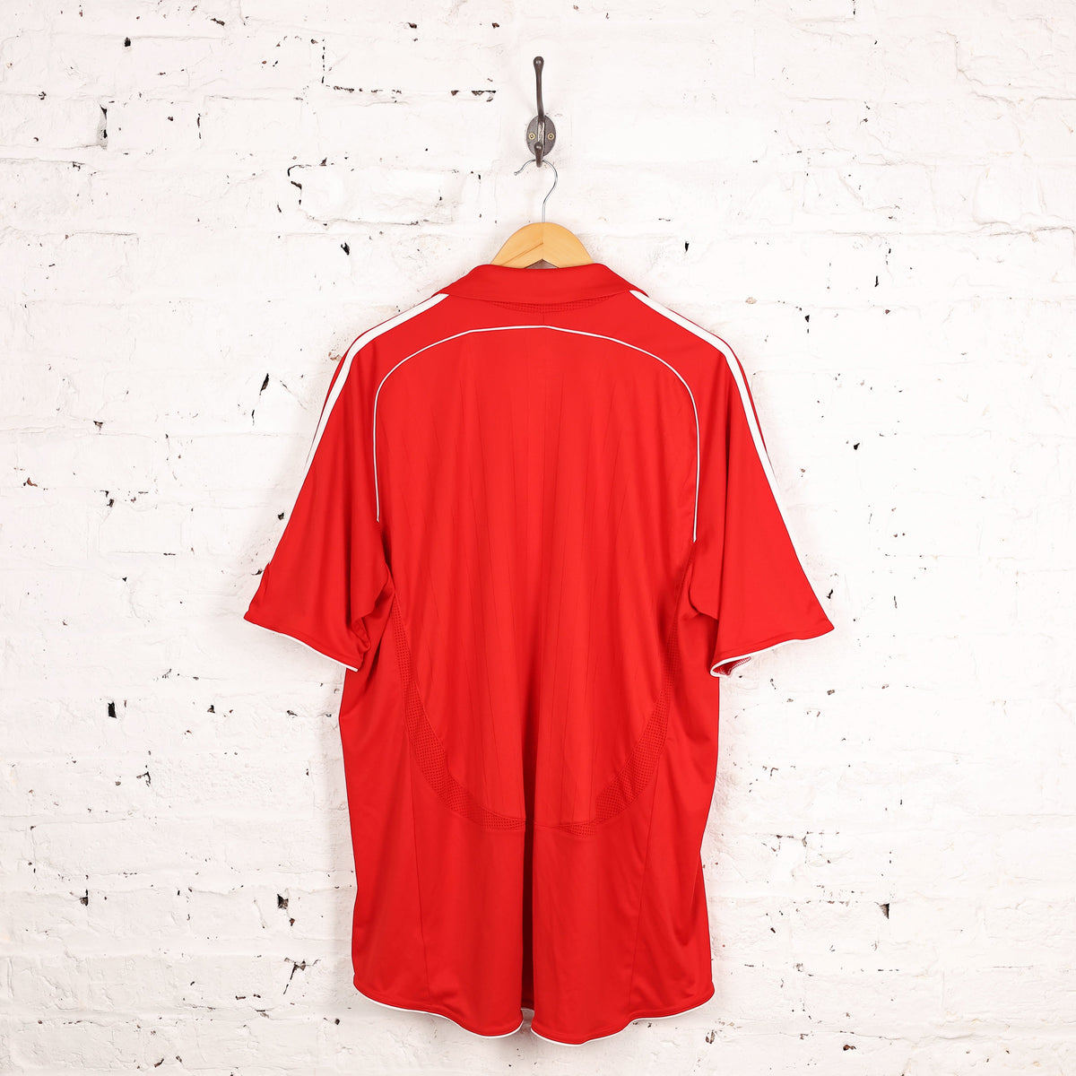 Adidas Liverpool FC 2006 Home Football Shirt - Red - XXL