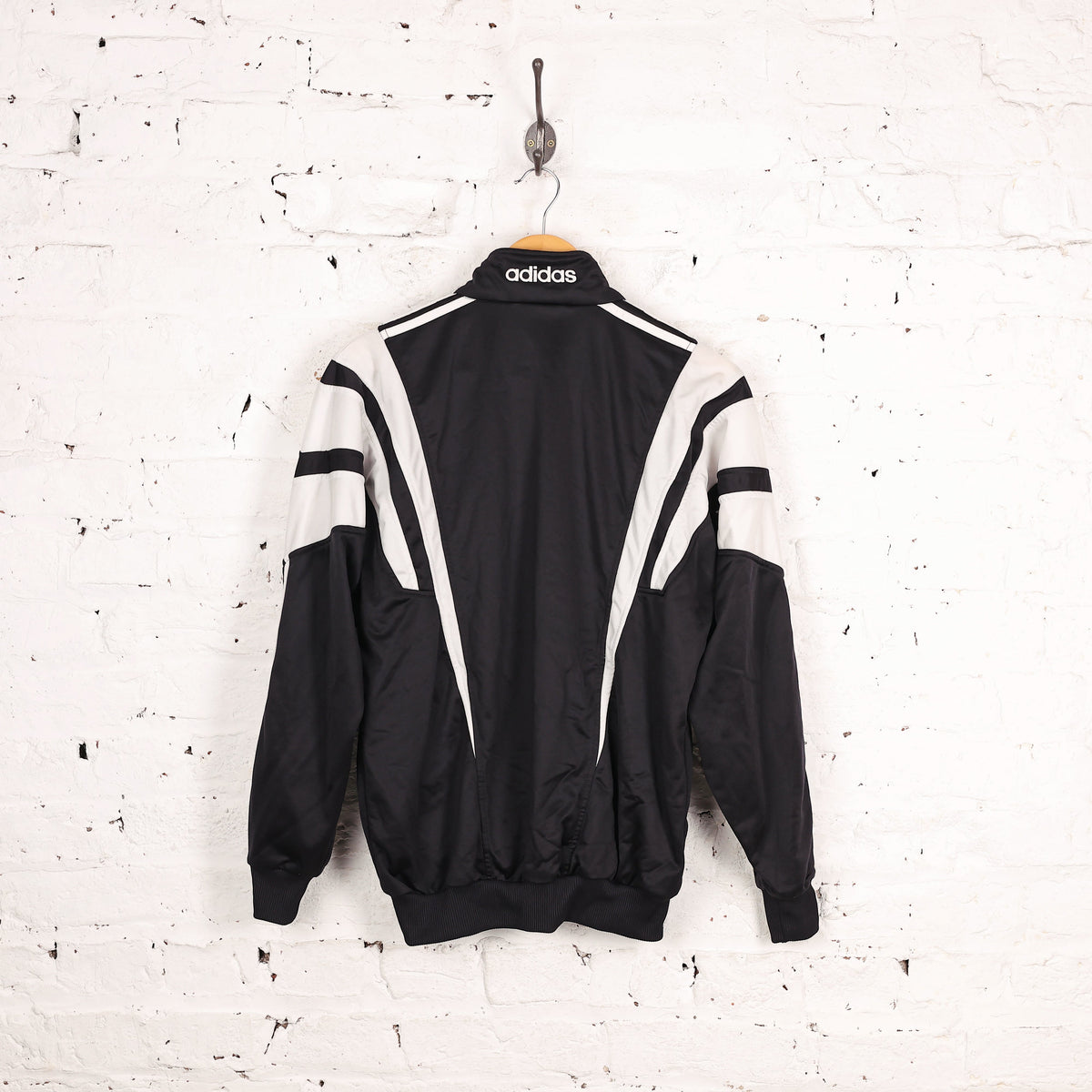 90s Adidas Tracksuit Top Jacket - Black - XS