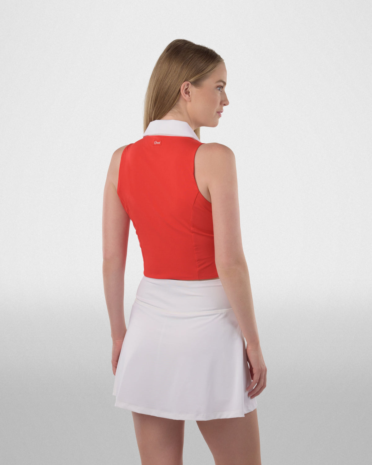 Women's That's Fire Split Neck Crop Polo