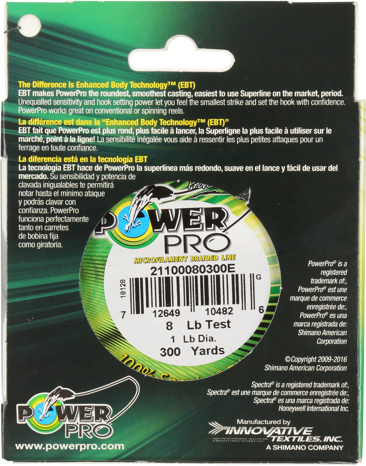 PowerPro Braided Fishing Line
