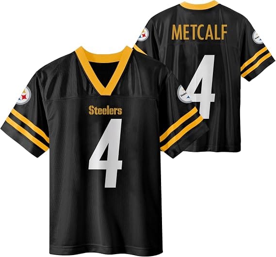 DK Metcalf Pittsburgh Steelers Nike Youth Game Jersey - Black