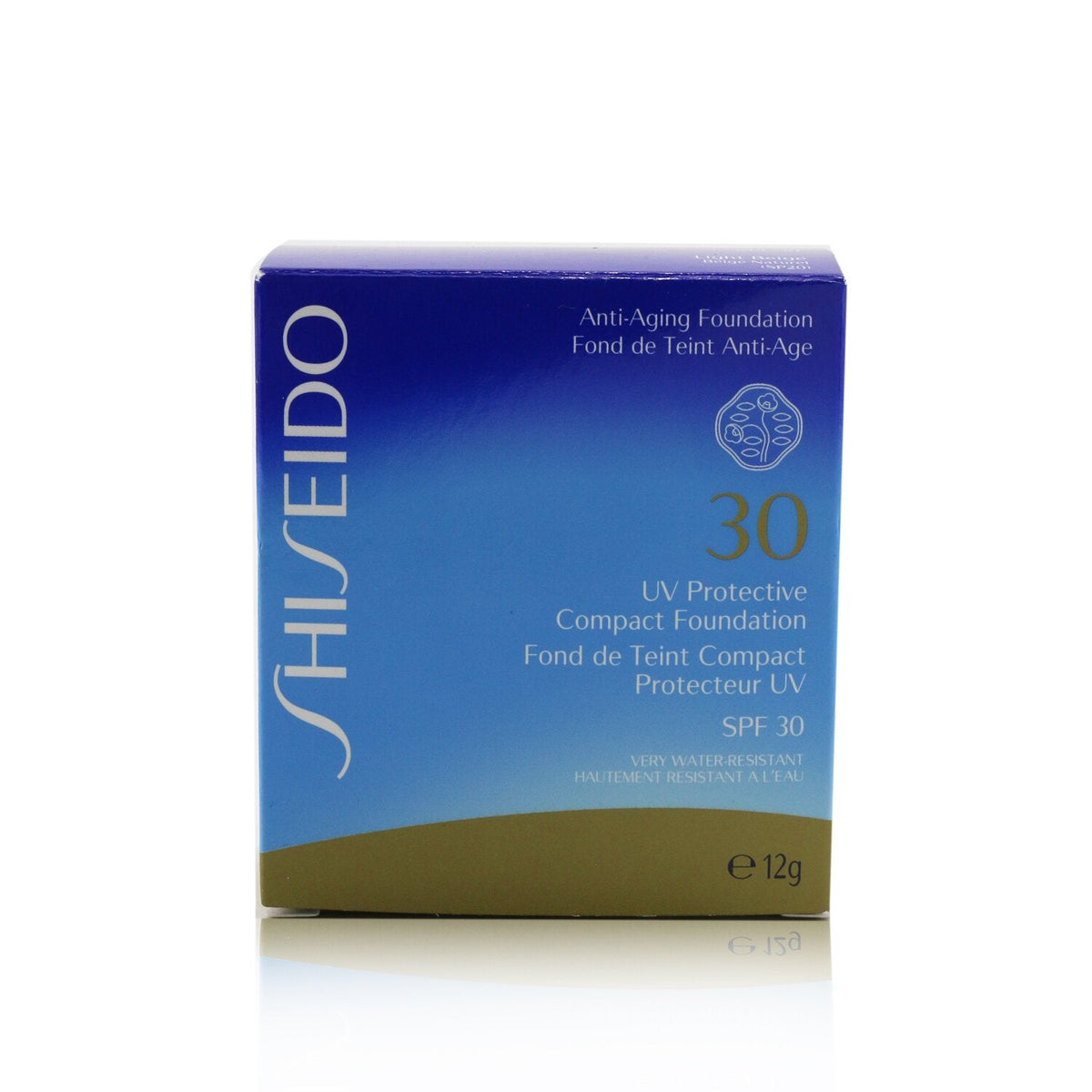 Shiseido UV Protective Compact Foundation SPF 30 (Case+Refill) - # SP40 Medium Ochre  12g/0.42oz