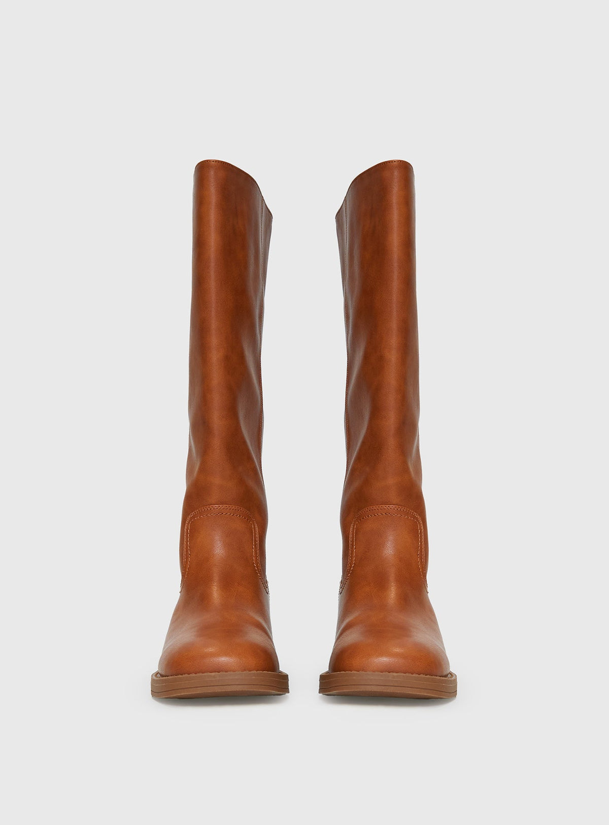Madisson Knee High Boots Brown