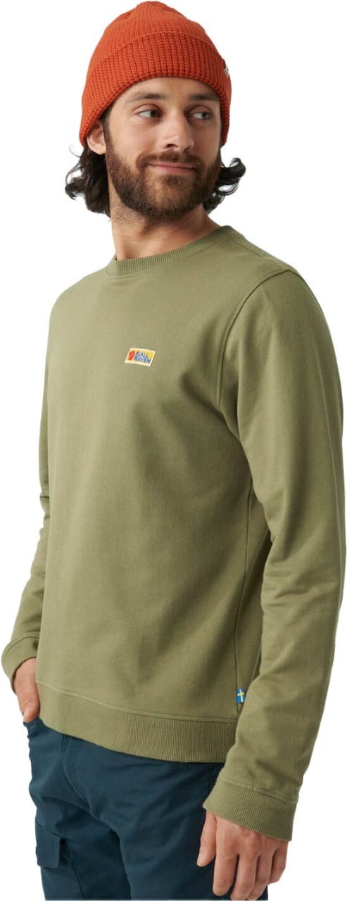 Fjällräven Men's Vardag Organic Cotton Sweatshirt - Green