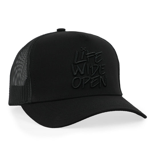 LWO Blackout Curved Brim Hat