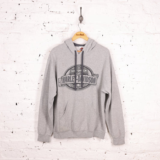Harley Davidson Ohio Dealership Hoodie - Grey - L