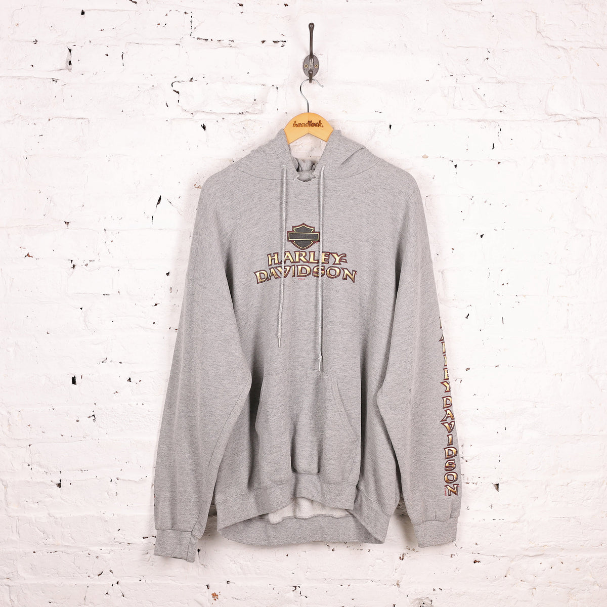 Harley Davidson Ohio Dealership Hoodie - Grey - XXL