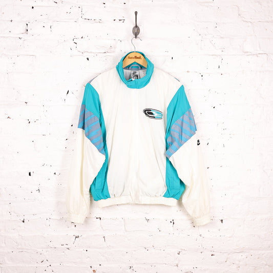 Women's Nike Challenge Court Shell Tracksuit Top Jacket - White - Women's S
