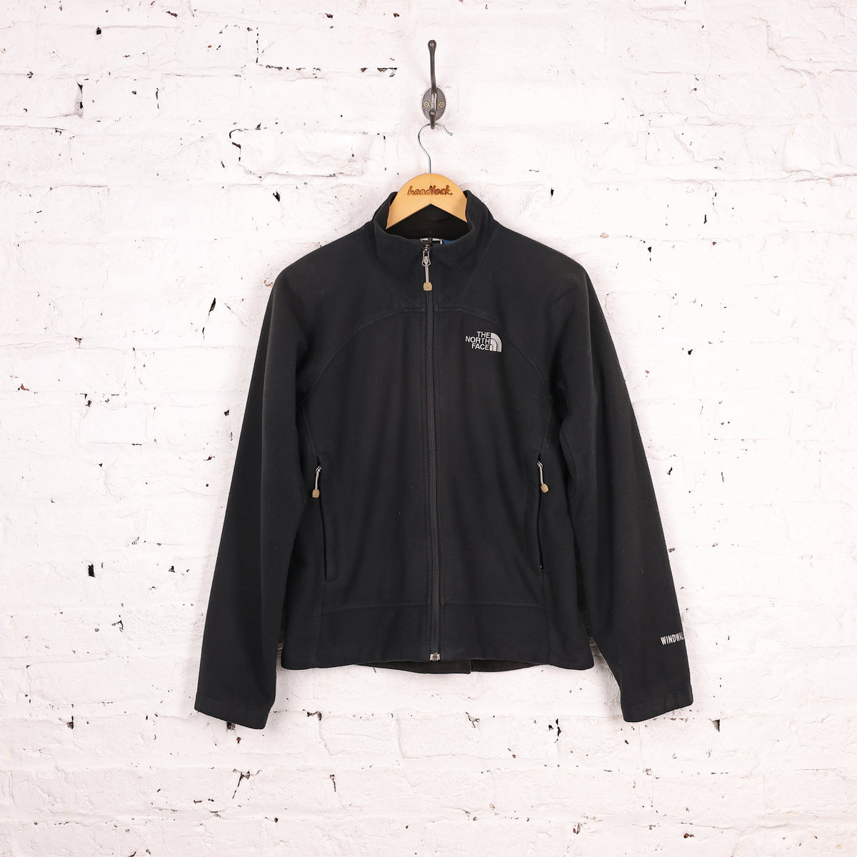 Women's The North Face Full Zip Fleece - Black - Women's M