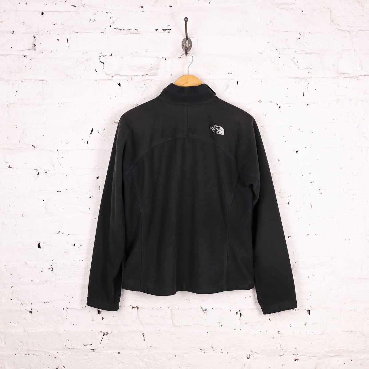 Women's The North Face Full Zip Fleece - Black - Women's M