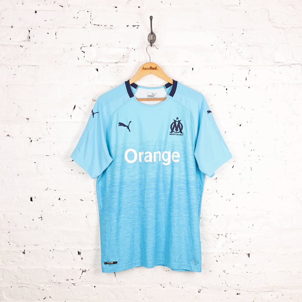 Olympique Marseille 2018 Football Training Top Shirt - Blue - XL