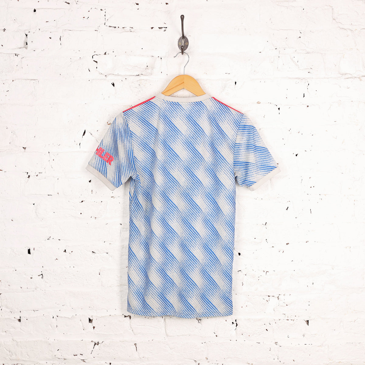 Manchester United 2021 Adidas Away Football Shirt - Blue - S