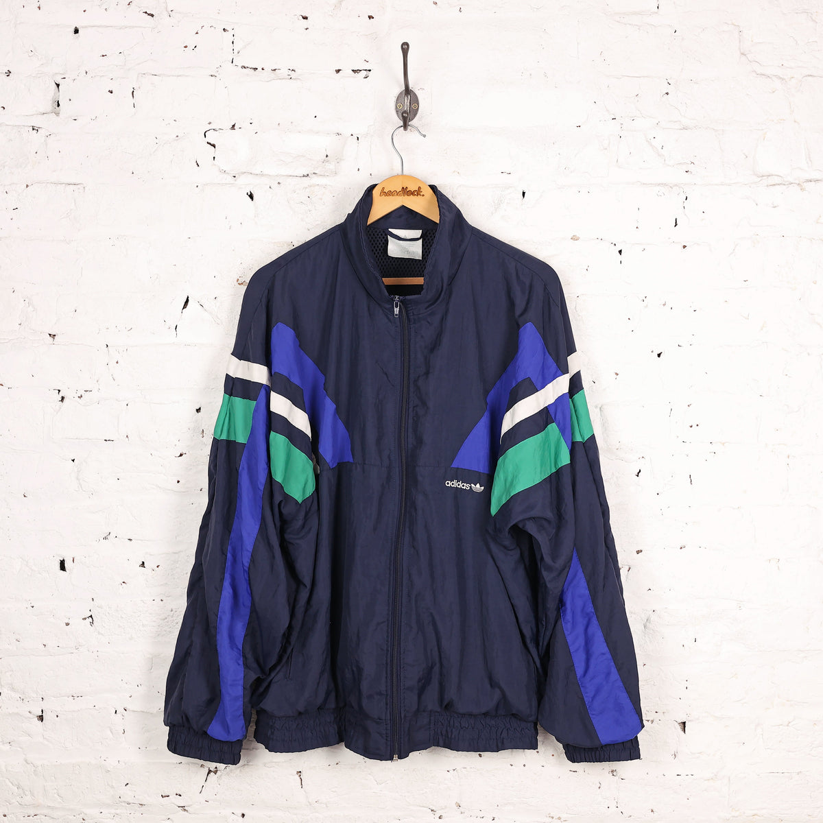 Adidas Shell Tracksuit Top Jacket - Blue