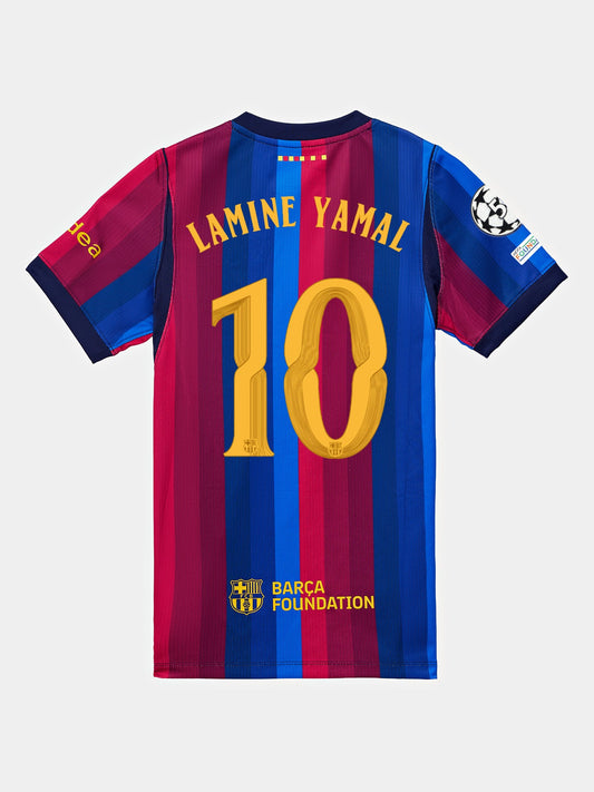 LAMINE YAMAL | UCL Junior's home jersey 26/27 FC Barcelona
