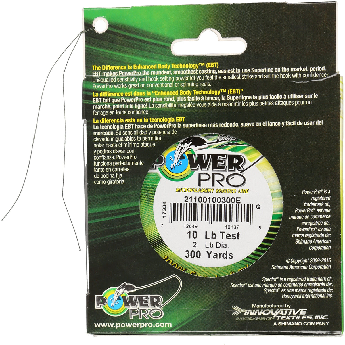 PowerPro Braided Fishing Line