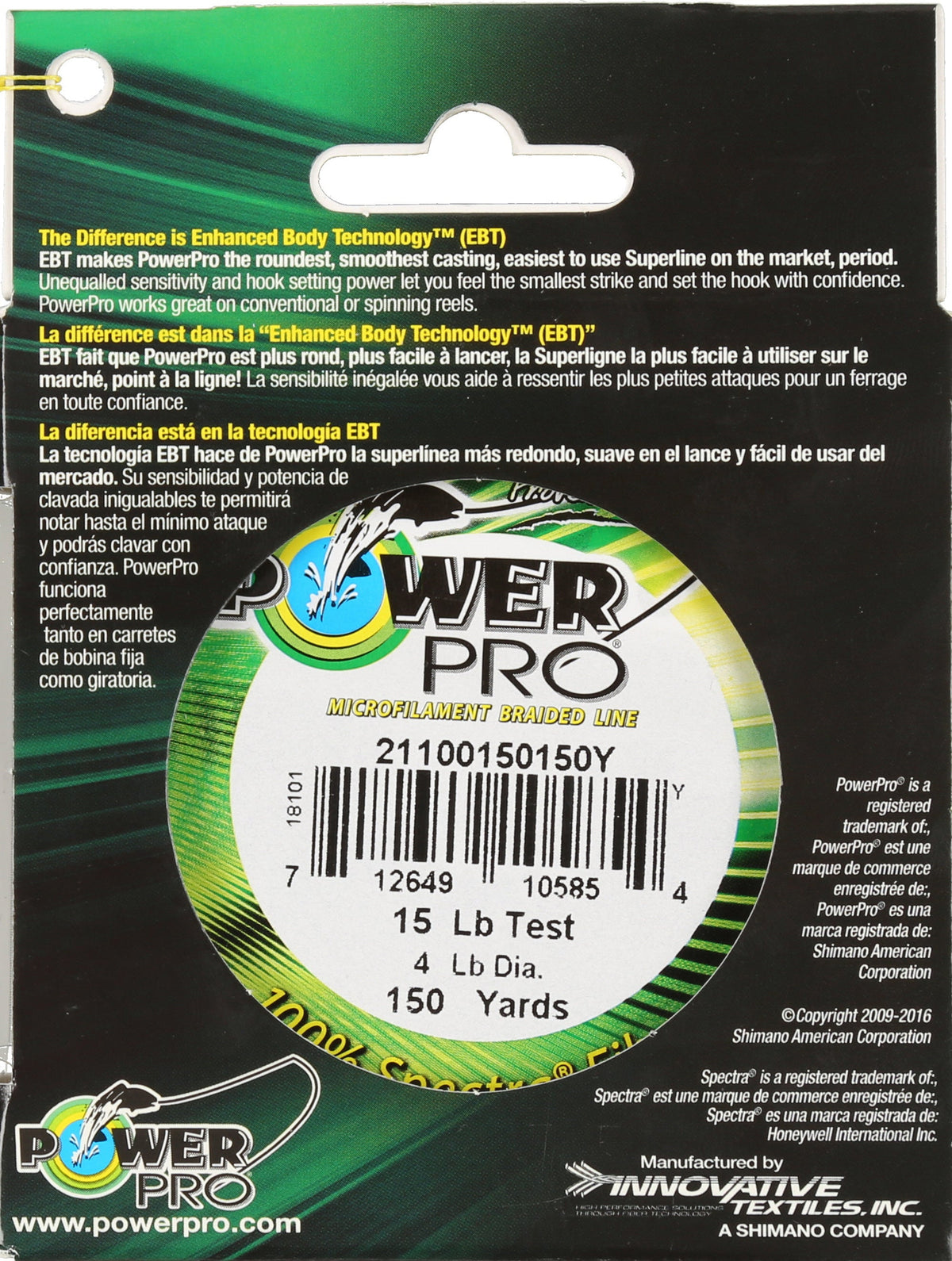 PowerPro Braided Fishing Line
