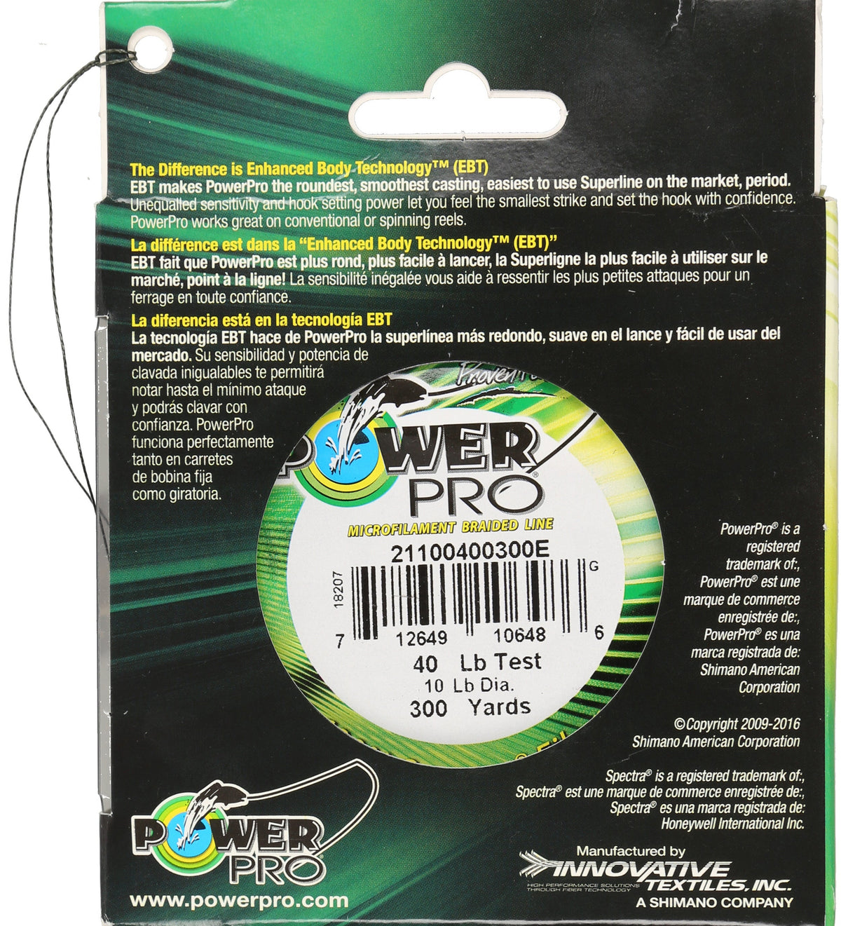 PowerPro Braided Fishing Line