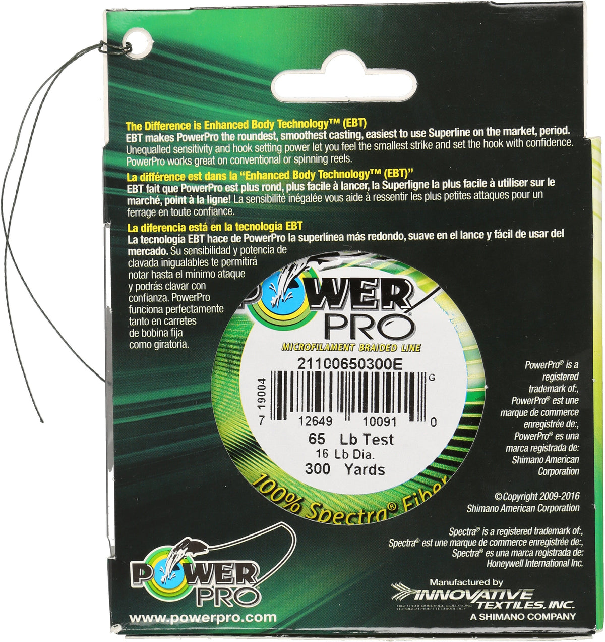 PowerPro Braided Fishing Line