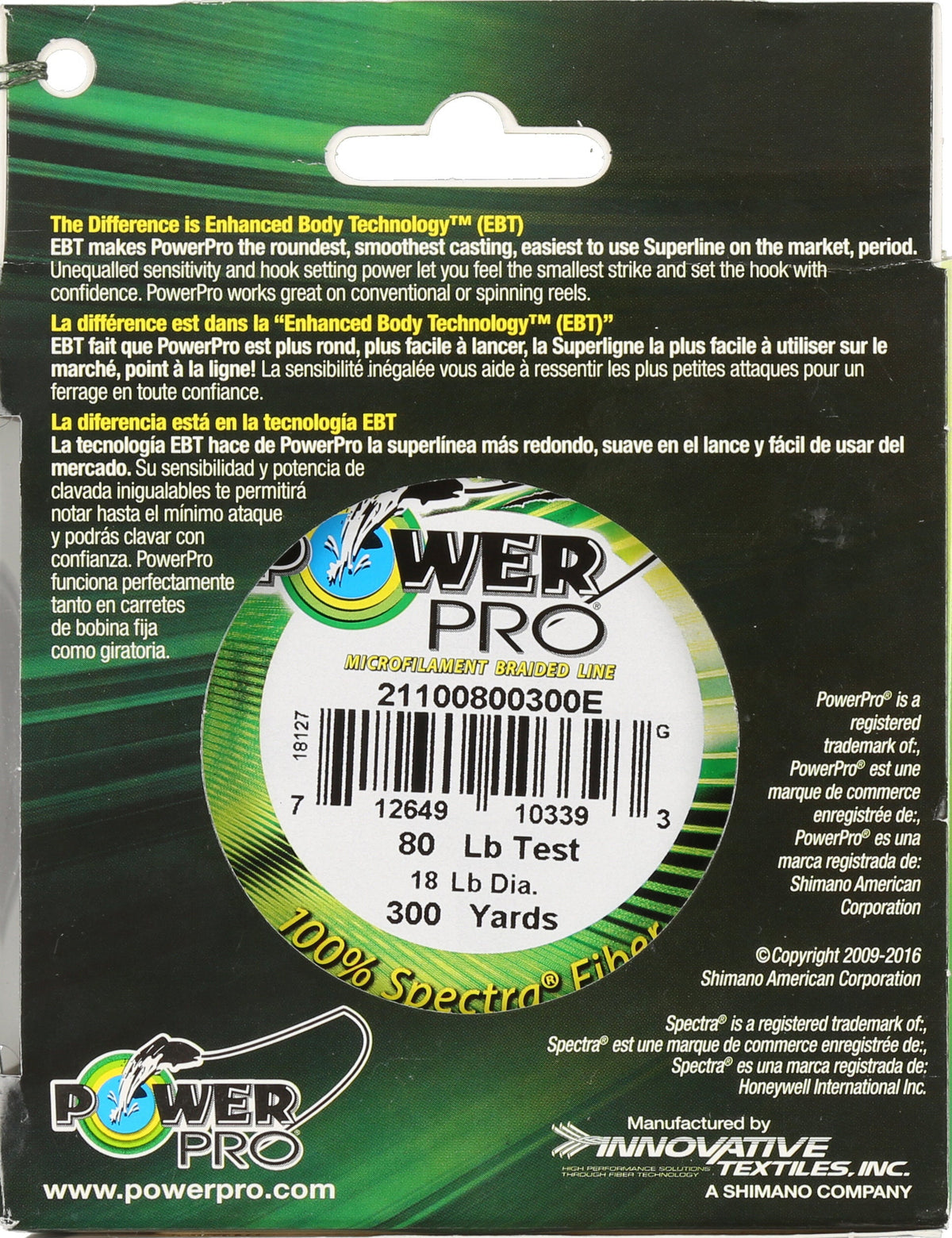 PowerPro Braided Fishing Line