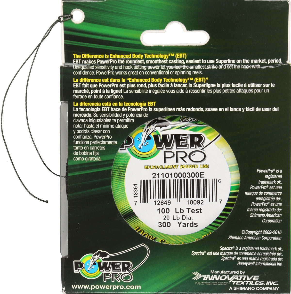 PowerPro Braided Fishing Line